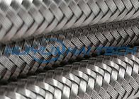 304 Volledige Dekking van metaal de Roestvrij staal Gevlechte Sleeving voor EMI Kabelbescherming