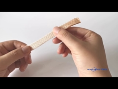 Milieuvriendelijk gebreide elektrische mouw 0.25 mm / 0.2 mm PET monofilament