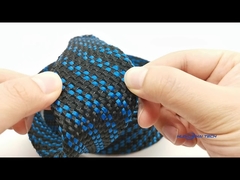 Vlamvertragend kabelbeheer met gevlochten mouw voor de bescherming van het kabelgordel