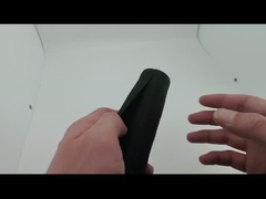 Zwarte zelfsluitende PET-gevlochten hoes Split Wrap gevlochten kabelmof