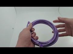 PC stroomtoevoer kabel sleeve, katoenen gebreide kabel sleeve voor USB kabel