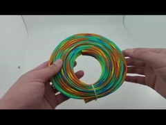 Anti-abrasieve polyester PET uitbreidbare gevlochten mouw voor kabelbescherming