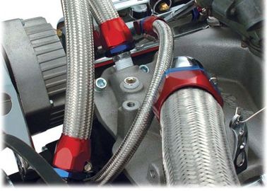kopen De Vlakke Roestvrij staal Gevlechte Zilveren Kleur met hoge weerstand van Sleeving 1MM - 100MM Grootte online vervaardiging