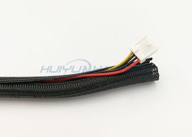kopen Kleurrijke Polyester Zelf het Verpakken Gespleten Gevlechte Sleeving Goede Scalability online vervaardiging