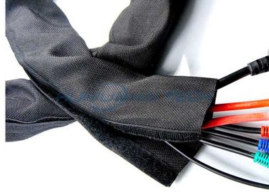 kopen Kleurrijke van de de Kokerdouane van de Klitbandkabel van de de Grootteschuring de Weerstands Multifilament Afwijking online vervaardiging