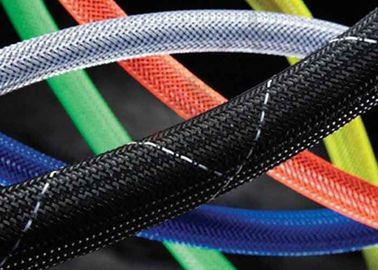 kopen De plastiek Gevlechte Kokers van de Computerkabel, Uitzetbare Gevlechte Kabel Sleeving online vervaardiging