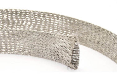 kopen Vlechtte het auto Ingeblikte Koper Sleeving, Koker van het Koper de Folie Gevlechte Schild voor Draaduitrusting online vervaardiging