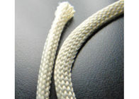 Gloeidraad van Sleeving van de douanelengte de Uitzetbare Gevlechte Nylon Vlakke voor Kabelbescherming