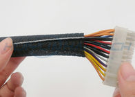 De kabels rusten Zelf het verpakken Gevlechte Sleeving uit, verdelen Gevlechte Draadweefgetouw Lichtgewicht