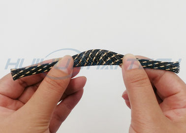 kopen De Uitzetbare Gevlechte Kabel Sleeving, de Vuurvaste Douane van het vlambewijs van Draadsleeving online vervaardiging