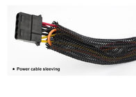Het HUISDIERENmateriaal van schurings Bestand Elektro Gevlecht Sleeving voor Kabelbescherming