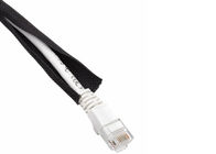 Hete Scherpe Zelf Verpakkende Gespleten Gevlechte Sleeving-Polyester voor de Kabels van A/V HDMI