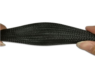 kopen De hitte krimpt Installatie van Sleeving van de HUISDIEREN de Uitzetbare Gevlechte Kabel Slijtvaste Gemakkelijke online vervaardiging