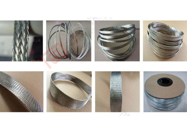 kopen Ronde Koperdraad Roestvrij staal Gevlechte Sleeving voor Kabel Beveiliging/het Leiden online vervaardiging