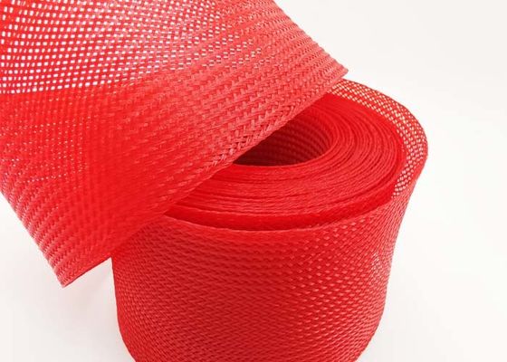 kopen Het enige van de het HUISDIERENklitband van de Laag Vlakke Band Rood van de de Gevlechte Draadkoker met Ritssluiting online vervaardiging