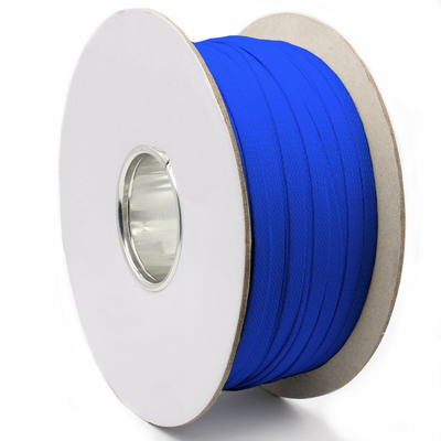 kopen Het flexibele Netwerk van de Neon Blauwe 1100mm Draad van Sleeving van het Kabelhuisdier Uitzetbare Gevlechte online vervaardiging