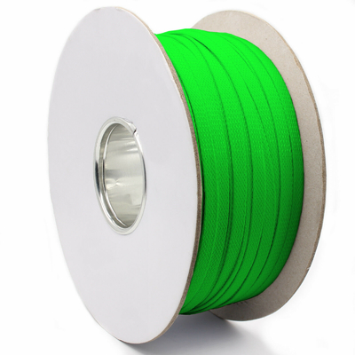kopen Halogeen Vrije Groene Flexibele Draad Mesh Sleeve, HUISDIEREN Uitzetbare Vlecht Sleeving online vervaardiging