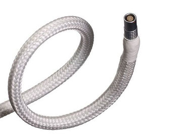 Vlam - Witte Kleur van vertragers de Automobiel Gevlechte Sleeving voor HDMI-Kabels
