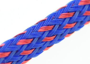 Nylon Vlakke Gloeidraad Uitzetbare Gevlechte Sleeving voor het Beschermen van Kabel/Slang