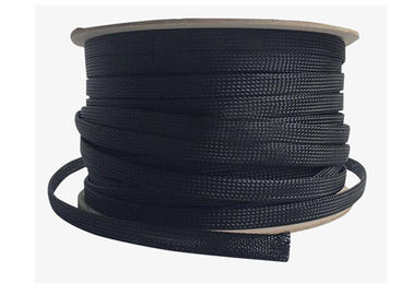 Goed Scalability de Brandbewijs van Kabelbeheer Gevlecht Sleeving met Zwarte Kleur