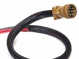 GLUUR Monofilament de Uitzetbare Gevlechte Bestand Gouden Kleur Op hoge temperatuur van Sleeving