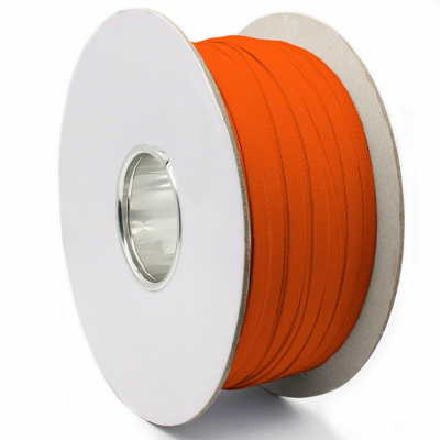 De oranje Uitzetbare Gevlechte Flexibele Koker van het Kleuren Lichtgewichthuisdier en Bestand Schuring